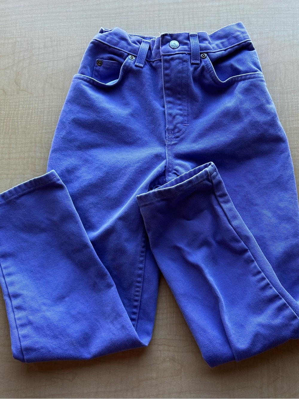 Vintage 90s Arizona Jean Co. Purple High-Rise Jeans - Kids Size 8 Y2K Kidcore